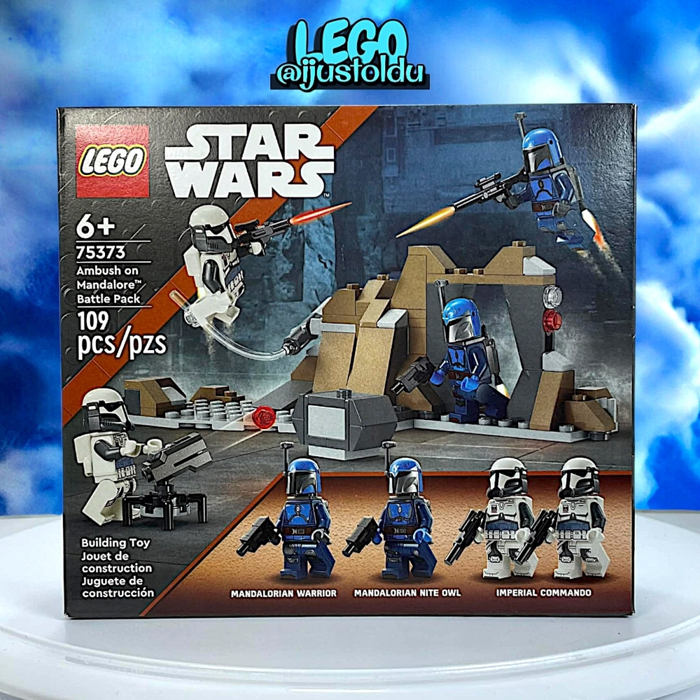 LEGO Star Wars Ambush on Mandalore Battle Pack Set 75373 | 109 pcs | Ages 6+